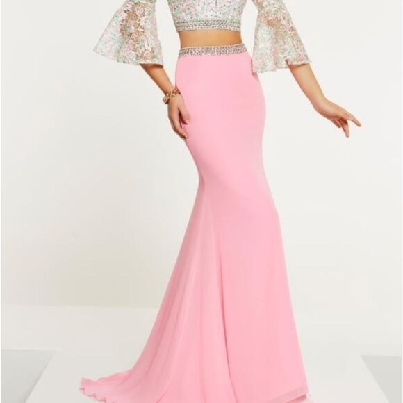 Panoply Long Sleeved Beaded Dress 14883 Size 4 NWT - Picture 4 of 6